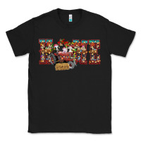 Black home Christmas farm animals Classic Tee - CowhideDigitalArt