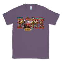 Lavender home Christmas farm animals Classic Tee - CowhideDigitalArt