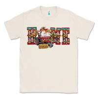 Natural home Christmas farm animals Classic Tee - CowhideDigitalArt