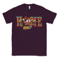Plum home Christmas farm animals Classic Tee - CowhideDigitalArt