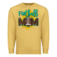 Antique Gold Football Mom mother's day Premium Sweatshirt - HowdyJamesFarm