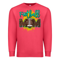 Football Mom Mother's Day Premium Sweatshirt | Teevron