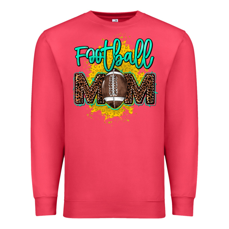 Football Mom Mother's Day Premium Sweatshirt by HowdyJamesFarm | Teevron