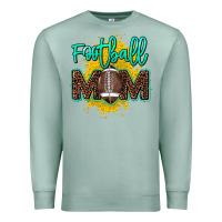 Seafoam Football Mom mother's day Premium Sweatshirt - HowdyJamesFarm
