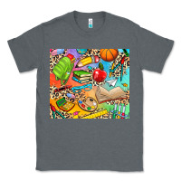 Charcoal Heather school elements Classic Tee - NancyCooperArtShop