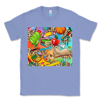 Colony Blue school elements Classic Tee - NancyCooperArtShop