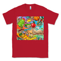 Red school elements Classic Tee - NancyCooperArtShop