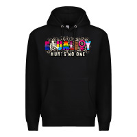 Black Pride equality hurts no one Premium Hoodie - CowGirlArtShop