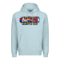 Blue Mist Pride equality hurts no one Premium Hoodie - CowGirlArtShop