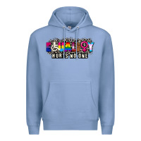 Colony Blue Pride equality hurts no one Premium Hoodie - CowGirlArtShop