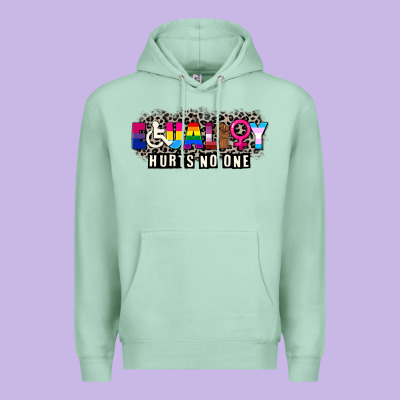 Pride Equality Hurts No One Premium Hoodie Designed By Cowgirlartshop