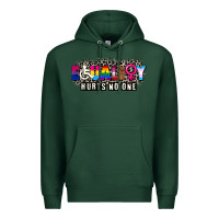 Sports Green Pride equality hurts no one Premium Hoodie - CowGirlArtShop
