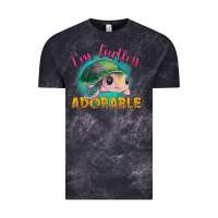 Cloud Black im turtley adorable Vintage Tee - NancyCooperArtShop