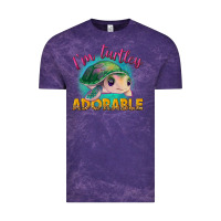 Cloud Purple im turtley adorable Vintage Tee - NancyCooperArtShop