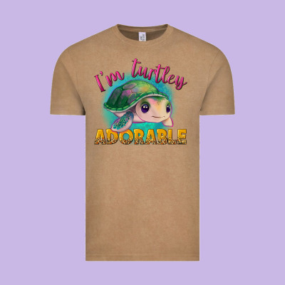 Im Turtley Adorable Vintage Tee Designed By Nancycooperartshop