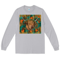 Moon Dust Western Fall Cow Long Sleeve Tee - RanaPortraitStore