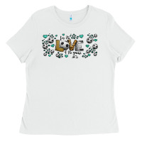 White for the love of the game soccer Ladies Tee - Jasminsmagicworld
