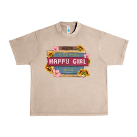 French Oak welcome to the fabulous happy girl avenue Urban Heavy Tee - MaliasSmallBusiness
