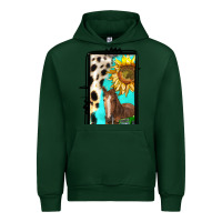 Forest Green farm life alphabet lowercase letters l Urban Hoodie - BundleAndBundleShop