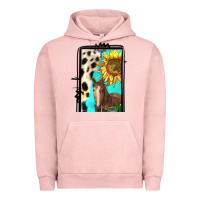 Pigment Salmon farm life alphabet lowercase letters l Urban Hoodie - BundleAndBundleShop