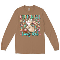 Toasted Coconut cottontail bunny club Long Sleeve Tee - LillyAllenDesigns