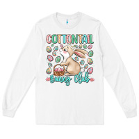 White cottontail bunny club Long Sleeve Tee - LillyAllenDesigns