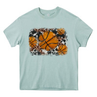 Basketball Background Heavy Core Tee | Teevron