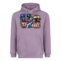 Lavender Born to be free Heavyweight Hoodie - CowGirlArtShop