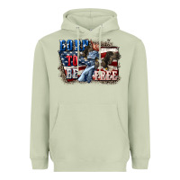 Born To Be Free Heavyweight Hoodie | Teevron