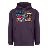 Plum Born to be free Heavyweight Hoodie - CowGirlArtShop