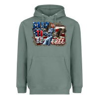 Sage Born to be free Heavyweight Hoodie - CowGirlArtShop