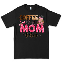 Black coffee first mom later Premium Tee - JahusDesignShop