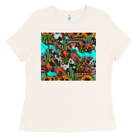 Bone rodeo cowboy tumbler Ladies Tee - JahusDesignShop
