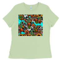 Matcha rodeo cowboy tumbler Ladies Tee - JahusDesignShop