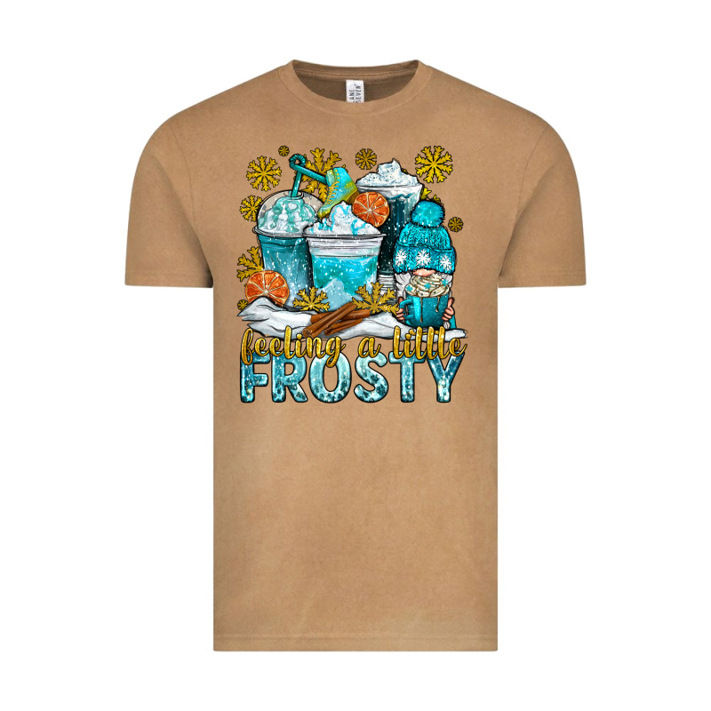 Feeling A Little Frosty Coffee Cups Vintage Tee by NancyCooperArtShop | Teevron