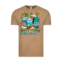 Vintage Coffee feeling a little frosty coffee cups Vintage Tee - NancyCooperArtShop