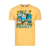 Vintage Mustard feeling a little frosty coffee cups Vintage Tee - NancyCooperArtShop