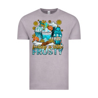 Vintage Zinc feeling a little frosty coffee cups Vintage Tee - NancyCooperArtShop