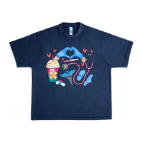 Navy nurse life Urban Heavy Tee - MaliasSmallBusiness