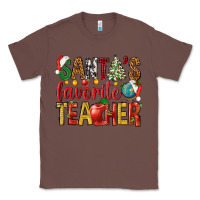 Chestnut santas favorite teacher Classic Tee - NancyCooperArtShop