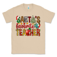 Mushroom santas favorite teacher Classic Tee - NancyCooperArtShop