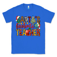 True Royal santas favorite teacher Classic Tee - NancyCooperArtShop