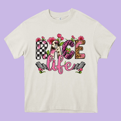 Race Life Heavy Core Tee Designed By Artiststas
