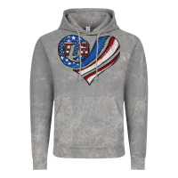 Cloud Rock american flag heart Vintage Hoodie - Jasminsmagicworld