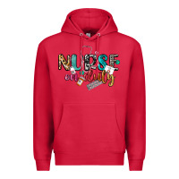 Cardinal Nurse on duty Premium Hoodie - CowGirlArtShop