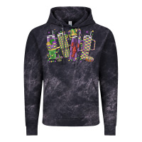 Cloud Black mardi gras coffee Vintage Hoodie - MaliasSmallBusiness