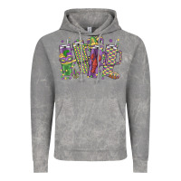 Cloud Rock mardi gras coffee Vintage Hoodie - MaliasSmallBusiness