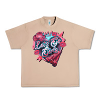 Burro lets go girls pink Urban Heavy Tee - NancyCooperArtShop