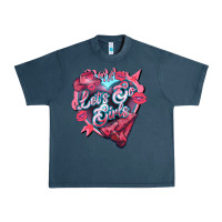 Lets Go Girls Pink Urban Heavy Tee | Teevron