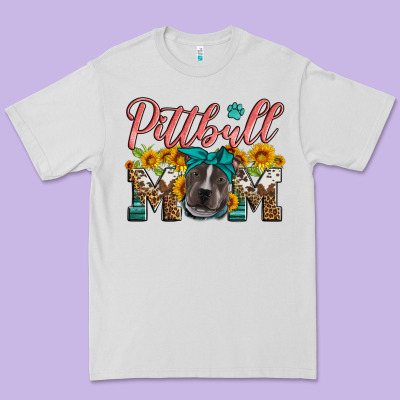 Pittbull Mom Premium Tee Designed By Artiststas
